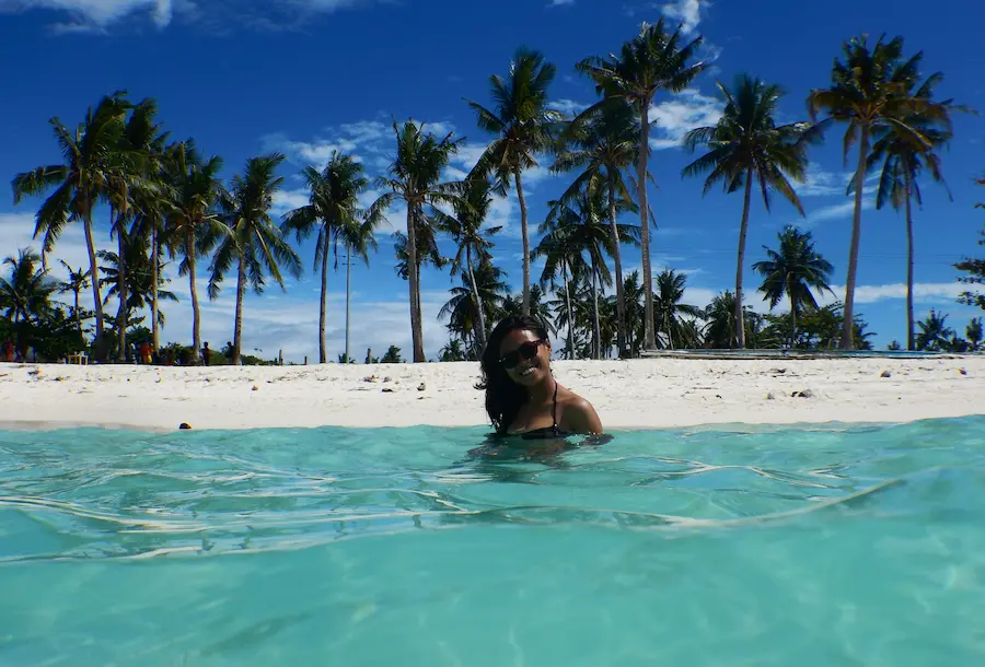 Beach on Malapascua Island Philippines