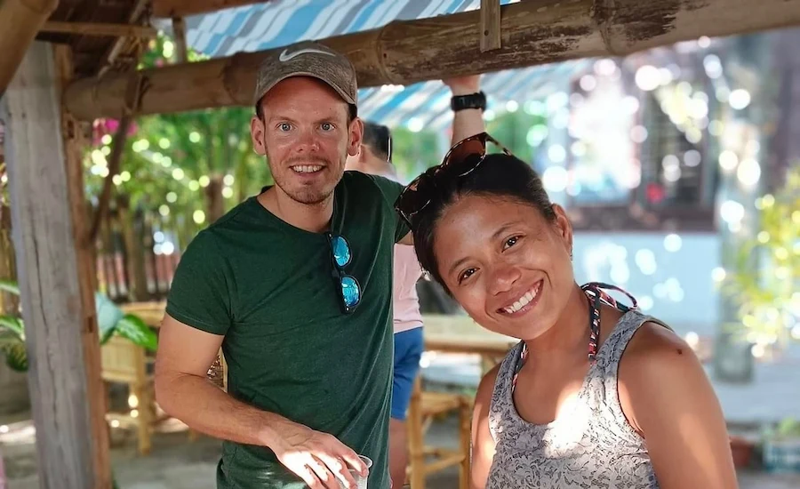 Our team in Malapascua